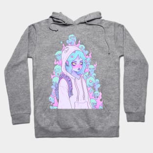 Pastel Goth Hunted Witchy Girl Hoodie